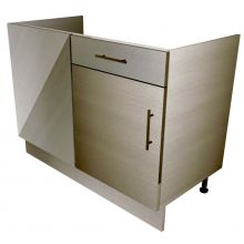 Straight Corner Sink/Hob Base Cabinet With Drawers (False)